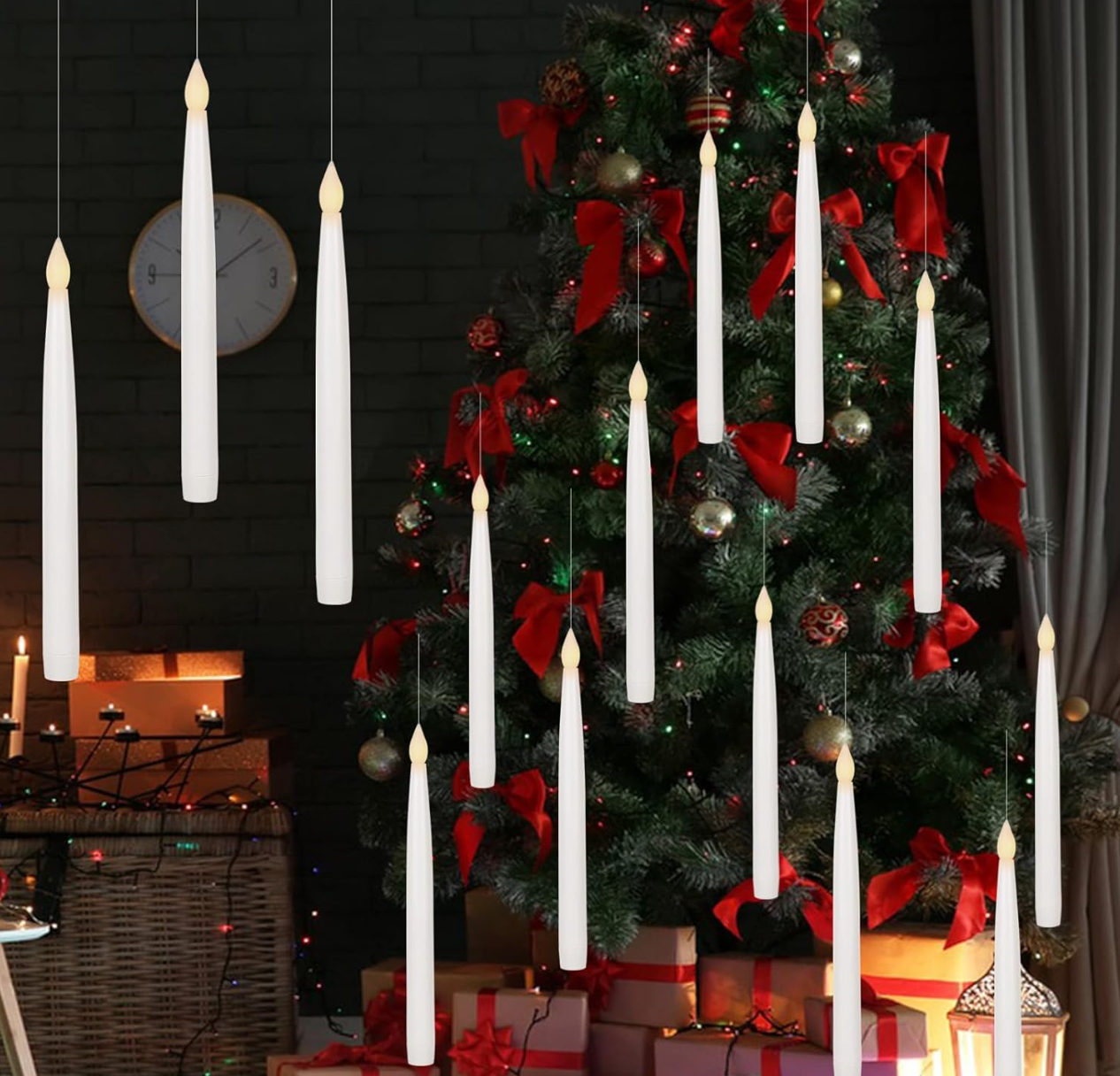EnchantedGlow™ – Floating LED Magic Candle Set (20-Pack)